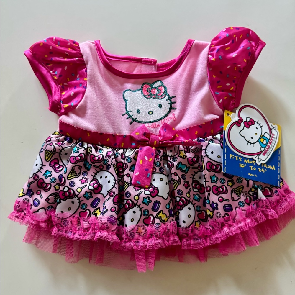 Hello kitty build a bear 40th anniversary dress Bab Sanrio